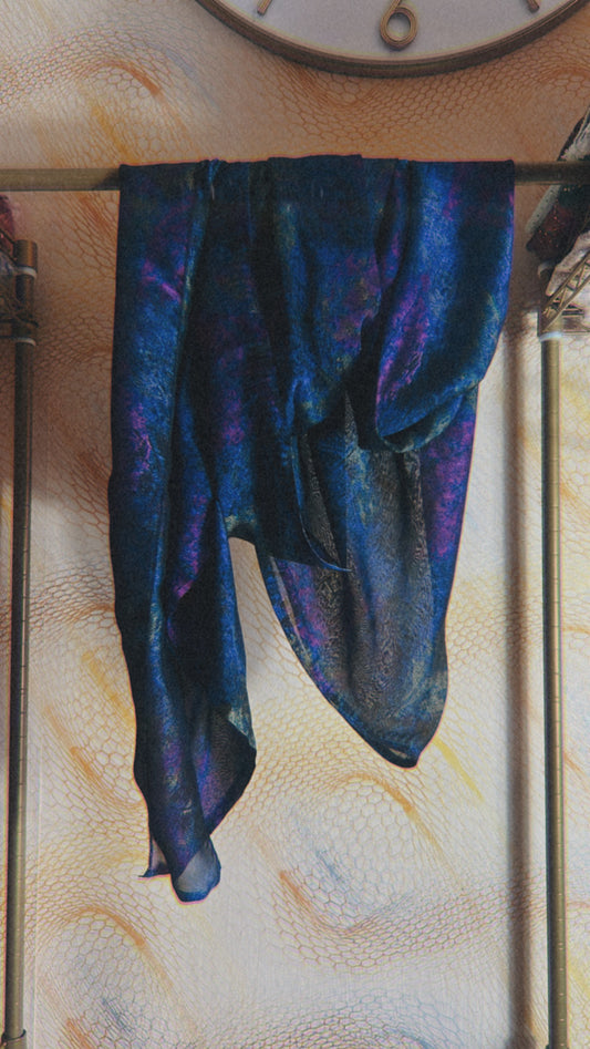 Watercolor silk print